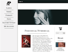 Tablet Screenshot of numerogroup.com